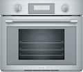 Thermador - Professional Series 30" 2.8 Cu. Ft. Built-In Single Electric Smart Wall Oven with Steam and True Convection - Stainless Steel