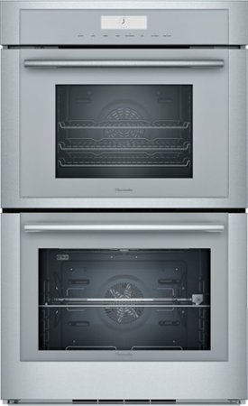 Thermador - Masterpiece Series 30" Built-In Double Electric Steam and Convection Wall Oven with Wifi - Stainless Steel