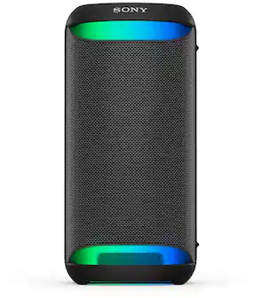 Front. Sony - XV500 X-Series Wireless Party Speaker - Black.