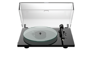 Pro-Ject - T2 W Wi-Fi Streaming Turntable - Black - Front_Zoom