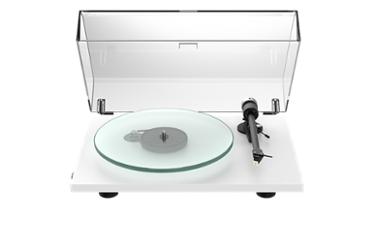 Pro-Ject - T2 W Wi-Fi Streaming Turntable - White - Front_Zoom