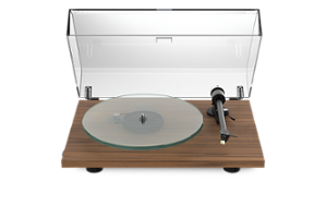 Pro-Ject - T2 W Wi-Fi Streaming Turntable - Walnut - Front_Zoom