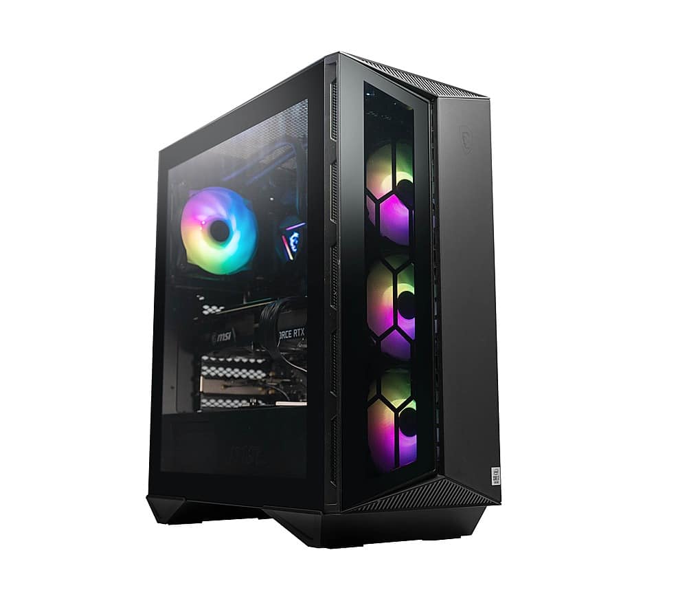 MSI Aegis RS Gaming Desktop Intel Core i7-14700F 16GB Memory NVIDIA GeForce  RTX 4070 Super 1TB SSD Black Aegis R 14NUE7-680US - Best Buy