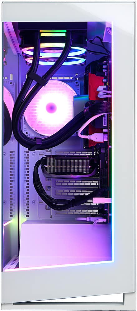 Alt View 11. CyberPowerPC - Gamer Supreme Gaming Desktop - Intel Core i9-14900KF - 32GB Memory - NVIDIA GeForce RTX 4070 SUPER 12GB - 1TB SSD - White.