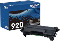 Front. Brother - TN920 Standard-Yield Toner Cartridge - Black.