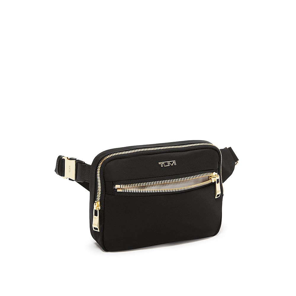 Best Buy: TUMI Voyageur Sedona Crossbody/Sling Black/Gold 150137-2693