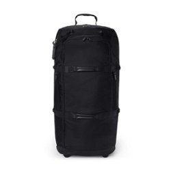 TUMI - Alpha Bravo Collapsible Wheeled Duffel Bag - Black - Front_Zoom