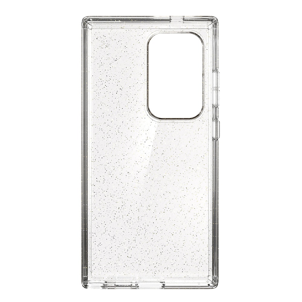 Alt View 11. Speck - Presidio2 Grip Case for Samsung Galaxy S24 Ultra - Clear/Gold Glitter.