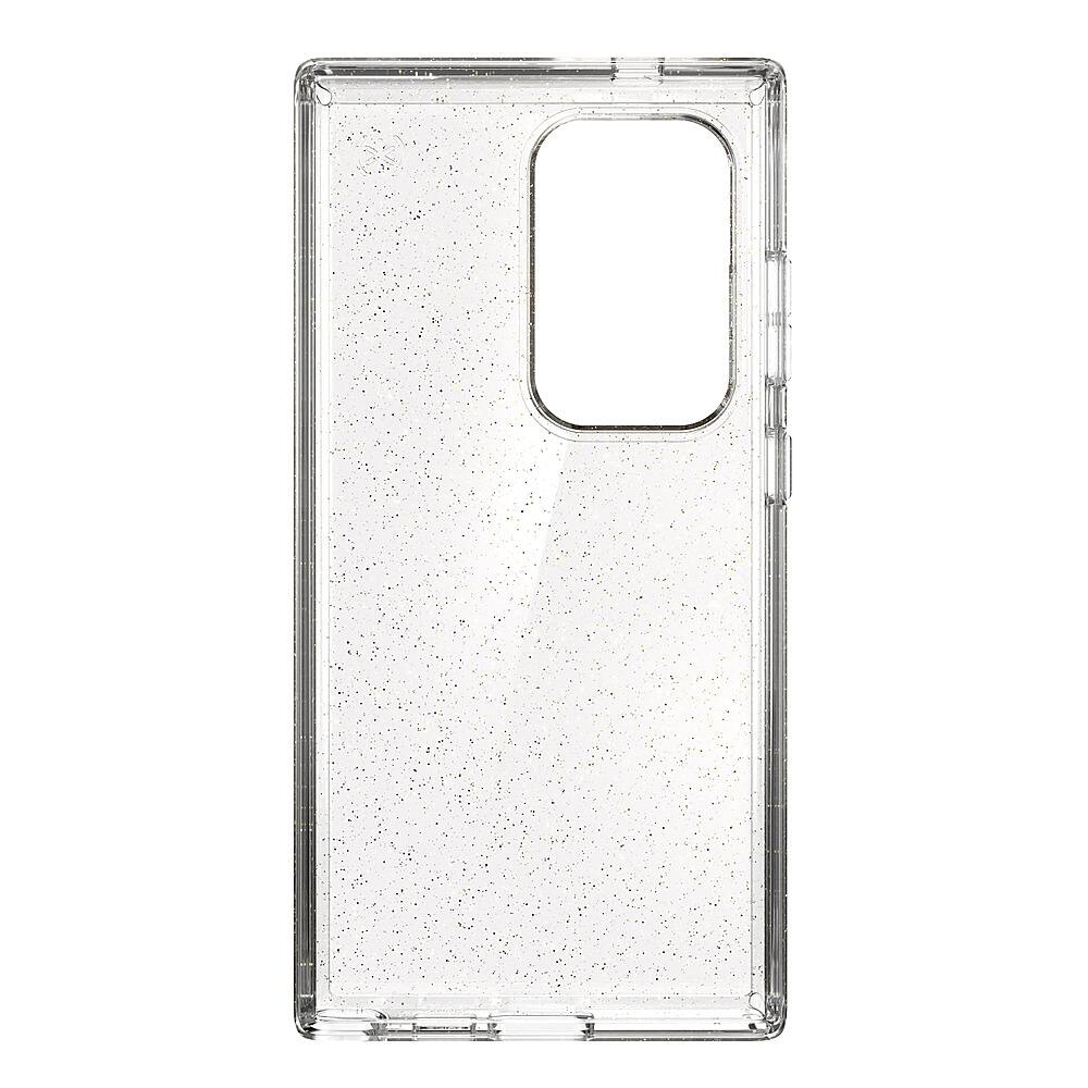 Alt View 11. Speck - Presidio2 Grip Case for Samsung Galaxy S24 Ultra - Clear/Gold Glitter.