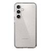 Front. Speck - Presidio2 Grip Case for Samsung Galaxy S24+ - Clear/Gold Glitter.