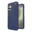 Angle. Speck - Presidio2 Grip Case for Samsung Galaxy S24+ - Coastal Blue.