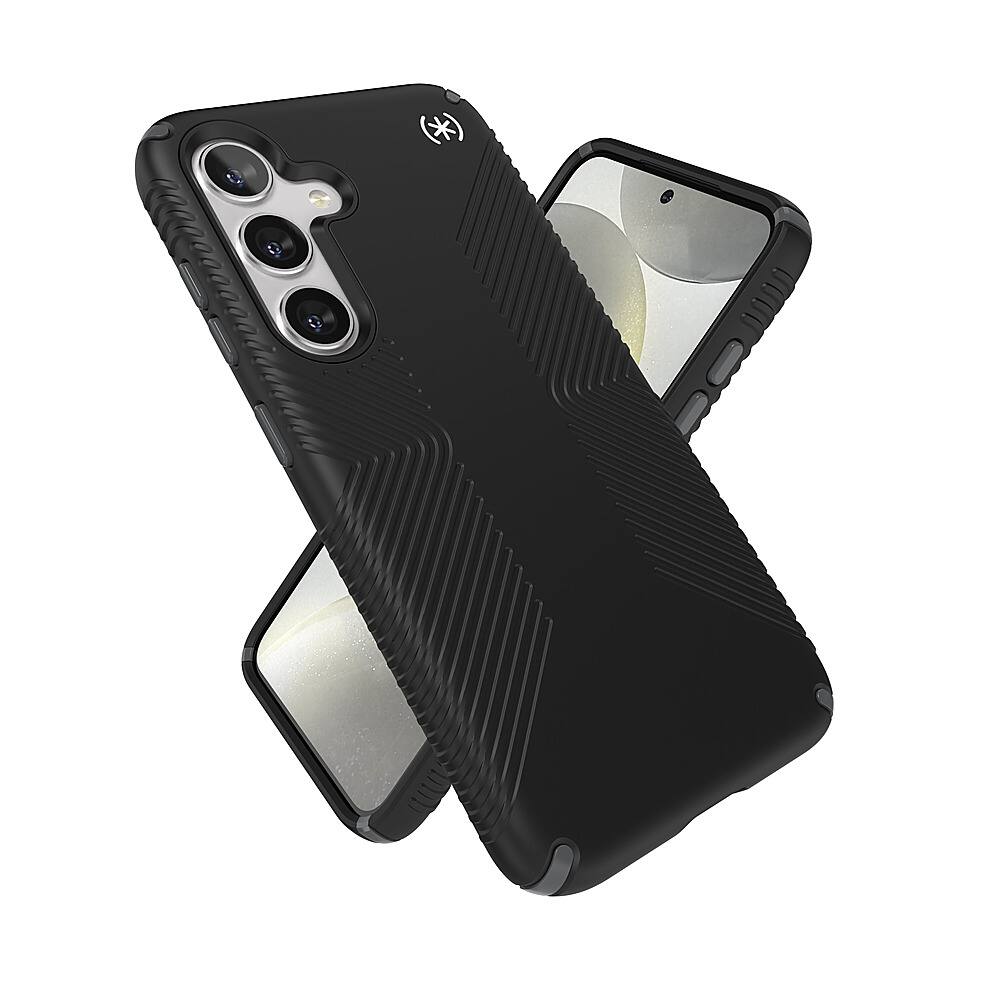 Alt View 2. Speck - Presidio2 Grip Case for Samsung Galaxy S24 - Black.