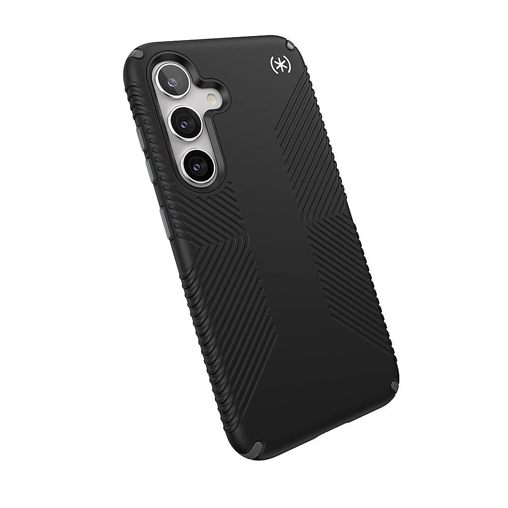 Alt View 3. Speck - Presidio2 Grip Case for Samsung Galaxy S24 - Black.