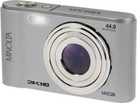 Minolta - MND20 44.0 Megapixel Digital Camera - Silver - Front_Zoom