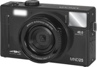 Minolta - MND25 48.0 Megapixel 4K Video Digital Camera - Black - Front_Zoom