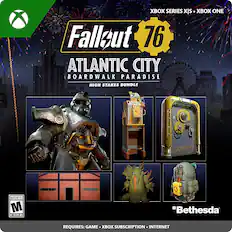 Front. Bethesda - Fallout 76: Atlantic City High Stakes Bundle.