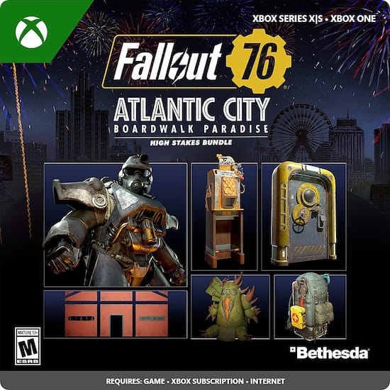 Fallout 76 Atlantic City High Stakes Bundle Xbox Series X Xbox
