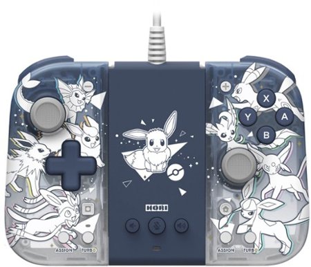 HORI Split Pad Compact Attachment Set (Eevee) - Officially Licensed By Nintendo and The Pokémon Company International - Eevee