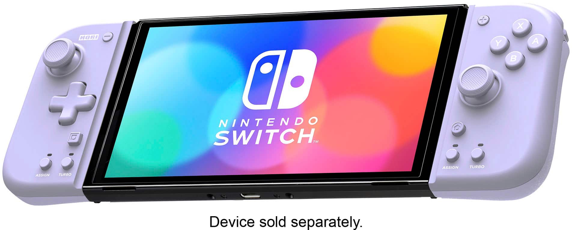 Alt View 11. Hori - HORI Split Pad Compact Attachment Set (Lavender) - Officially Licensed By Nintendo - Lavendar.