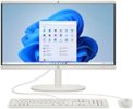 HP - 21.5" Full HD All-in-One - Intel Celeron - 4GB Memory - 128GB SSD - Cashmere White