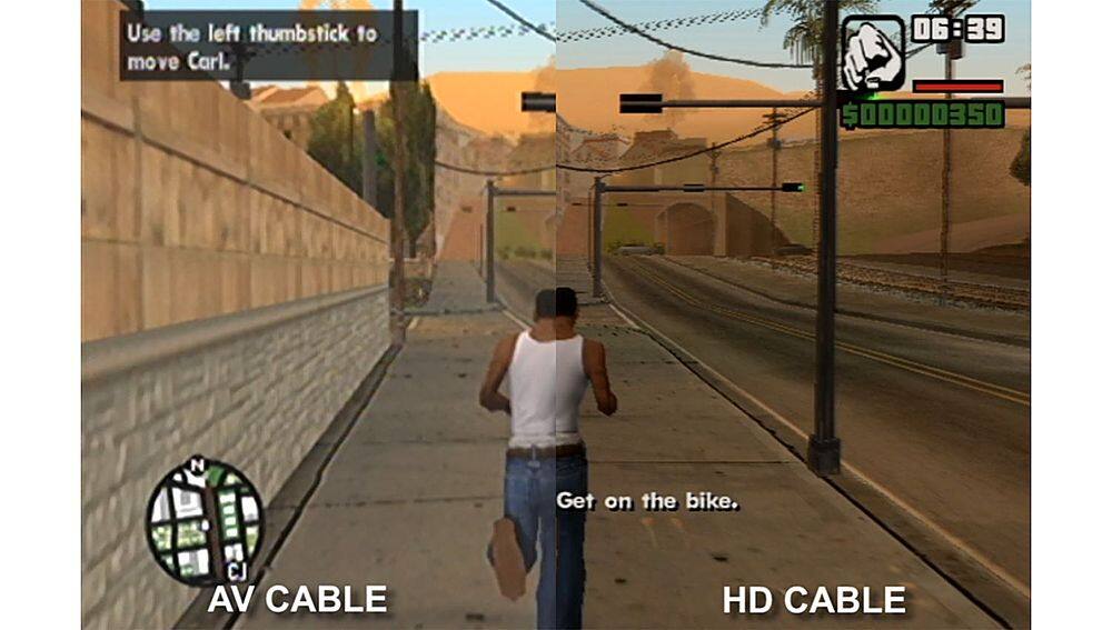 Alt View 11. Hyperkin - Panorama HD Cable for Xbox - Black.