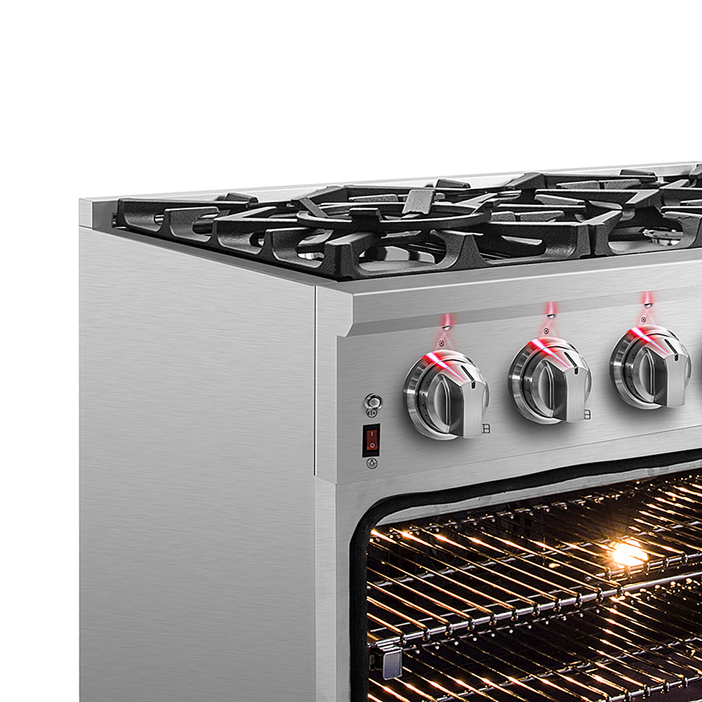 Forno FFSGS6125-36 36 Dual Fuel Range - Stainless Steel