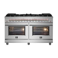Forno Appliances - Massimo 8.64 Cu. Ft. Freestanding Dual Fuel Range - Front_Zoom