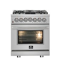 Forno Appliances - Massimo 4.32 Cu. Ft. Freestanding Dual Fuel Range - Front_Zoom