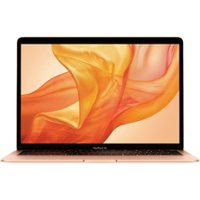 Apple MacBook Air 13.3" Certified Refurbished 2560x1600 - Touch ID - Intel Core i5 with 8GB Memory - 256GB SSD - Gold - Front_Zoom