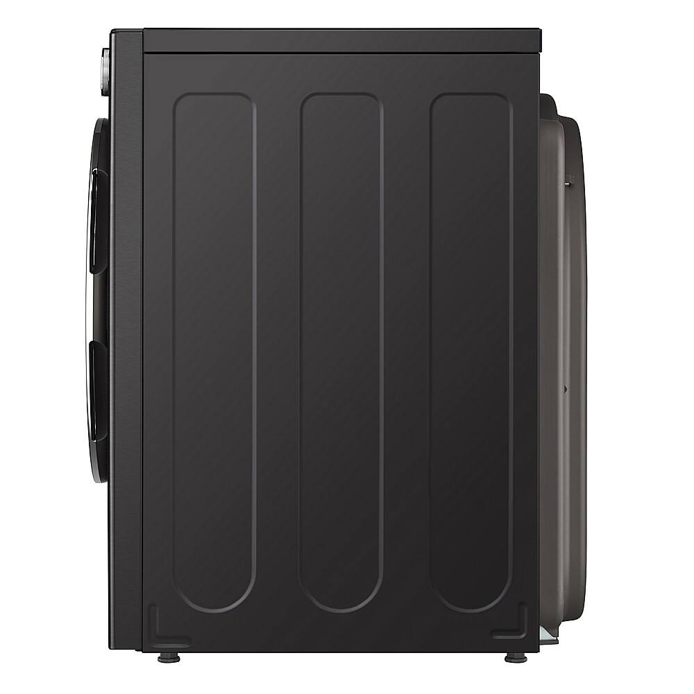 Alt View 22. LG - 7.8 Cu. Ft. Stackable Smart Electric Dryer with Ventless Heat Pump Technology - Black Steel.