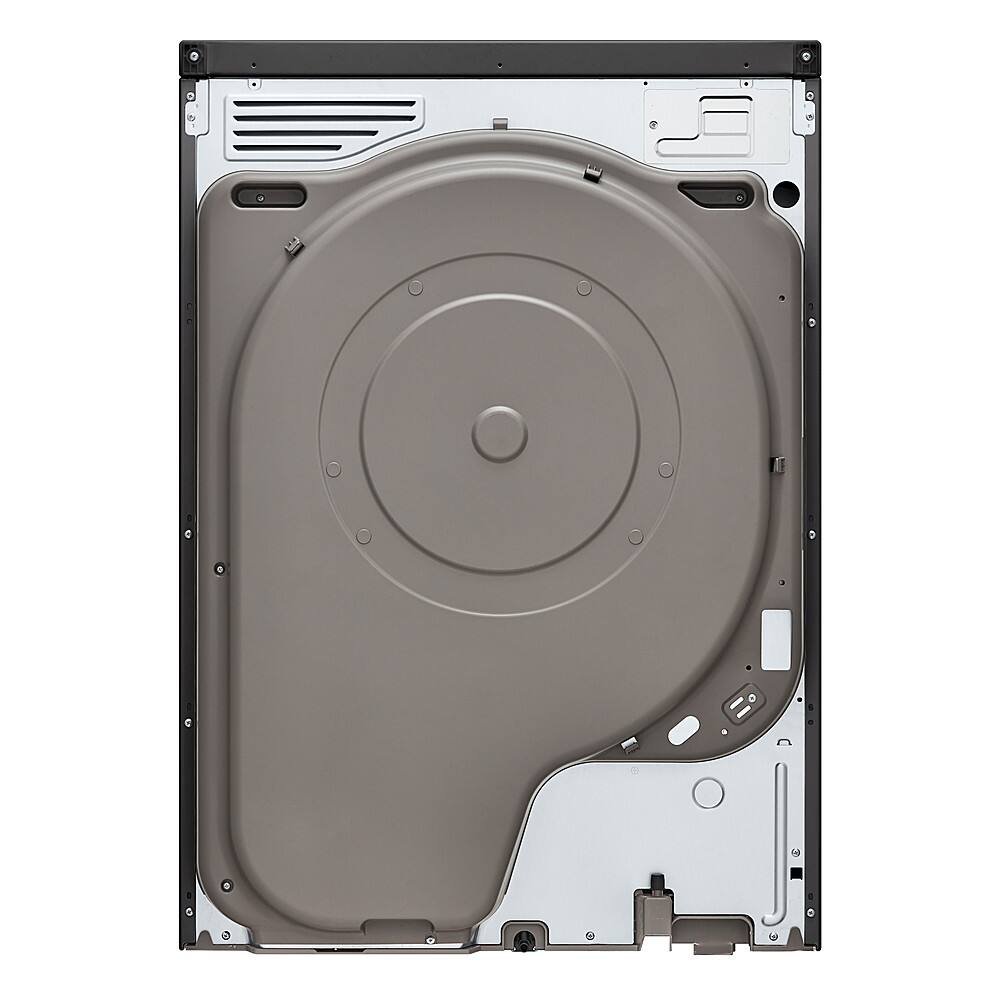 Alt View 23. LG - 7.8 Cu. Ft. Stackable Smart Electric Dryer with Ventless Heat Pump Technology - Black Steel.