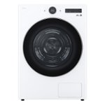 Front. LG - 7.8 Cu. Ft. Stackable Smart Electric Dryer with Ventless Heat Pump Technology - White.