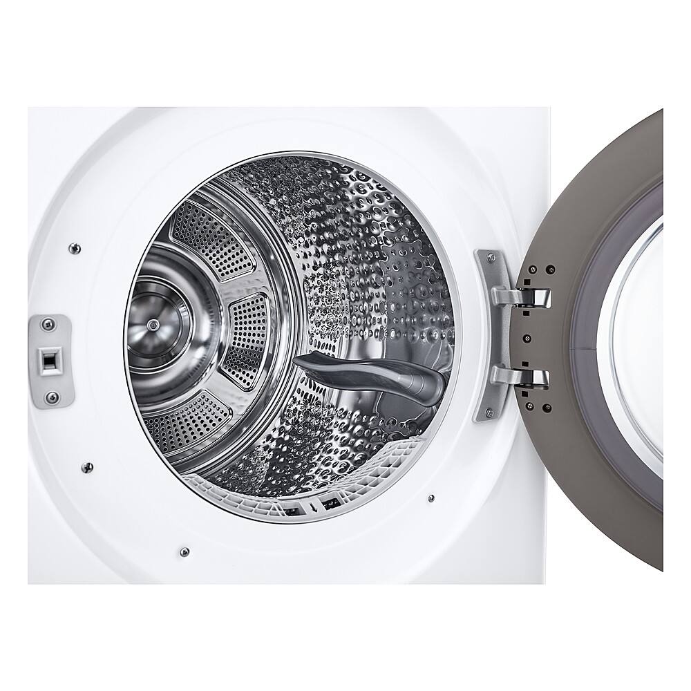 Alt View 18. LG - 7.8 Cu. Ft. Stackable Smart Electric Dryer with Ventless Heat Pump Technology - White.