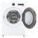 Alt View 2. LG - 7.8 Cu. Ft. Stackable Smart Electric Dryer with Ventless Heat Pump Technology - White.