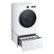 Alt View 23. LG - 7.8 Cu. Ft. Stackable Smart Electric Dryer with Ventless Heat Pump Technology - White.