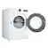Alt View 6. LG - 7.8 Cu. Ft. Stackable Smart Electric Dryer with Ventless Heat Pump Technology - White.
