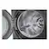 Alt View 16. LG - 5.0 Cu. Ft. HE Smart Front Load Washer and 7.8 Cu. Ft. Electric Dryer WashTower with Steam and Ventless Heat Pump Tech - Black Steel.