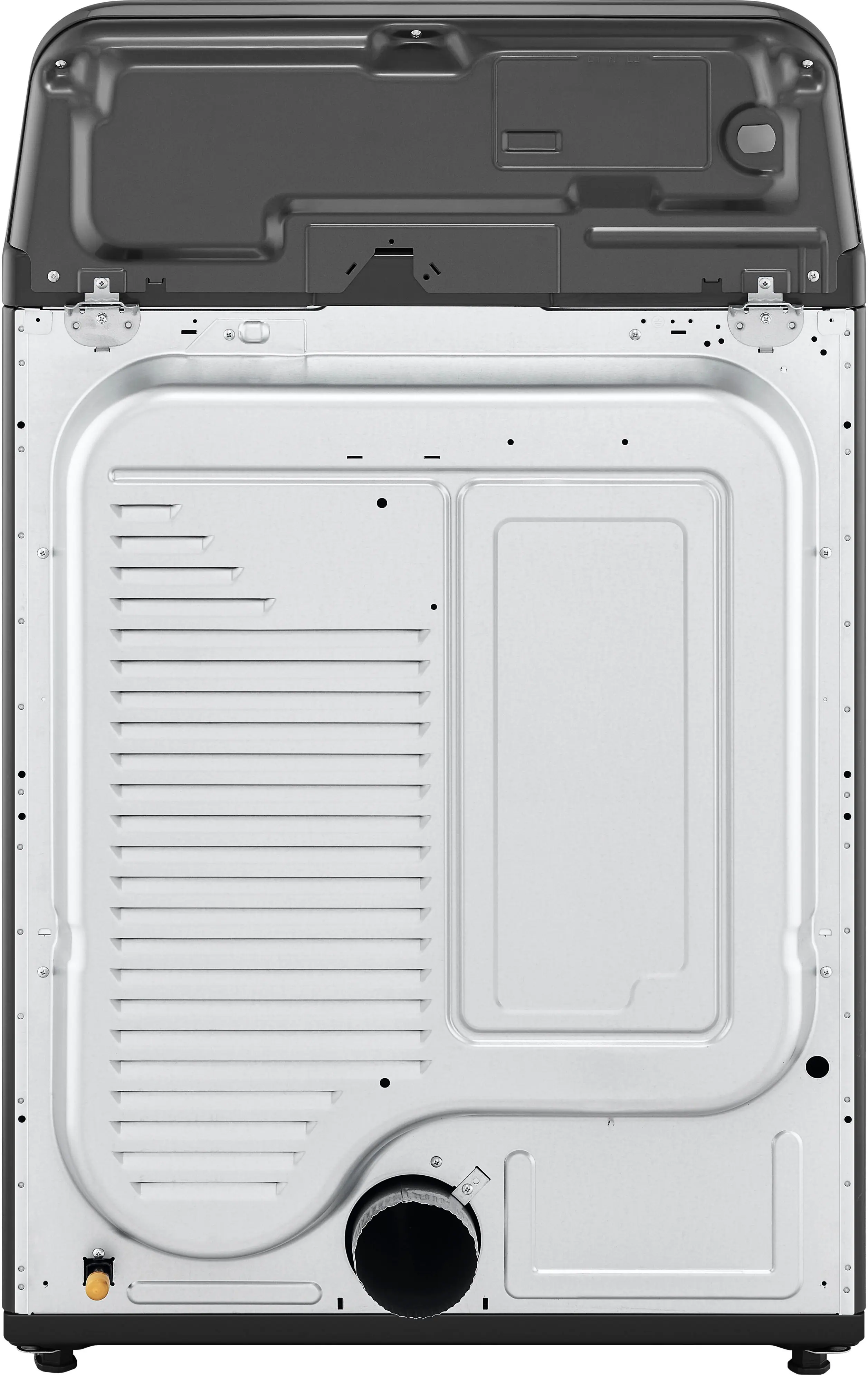 Alt View 14. LG - 7.3 Cu. Ft. Gas Dryer with Sensor Dry - Monochrome Grey.