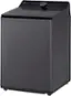 Left. LG - 5.5 Cu. Ft. High Efficiency Smart Top Load Washer with EasyUnload - Matte Black.