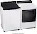 Alt View 19. LG - 7.3 Cu. Ft. Smart Gas Dryer with EasyLoad Door - Alpine White.