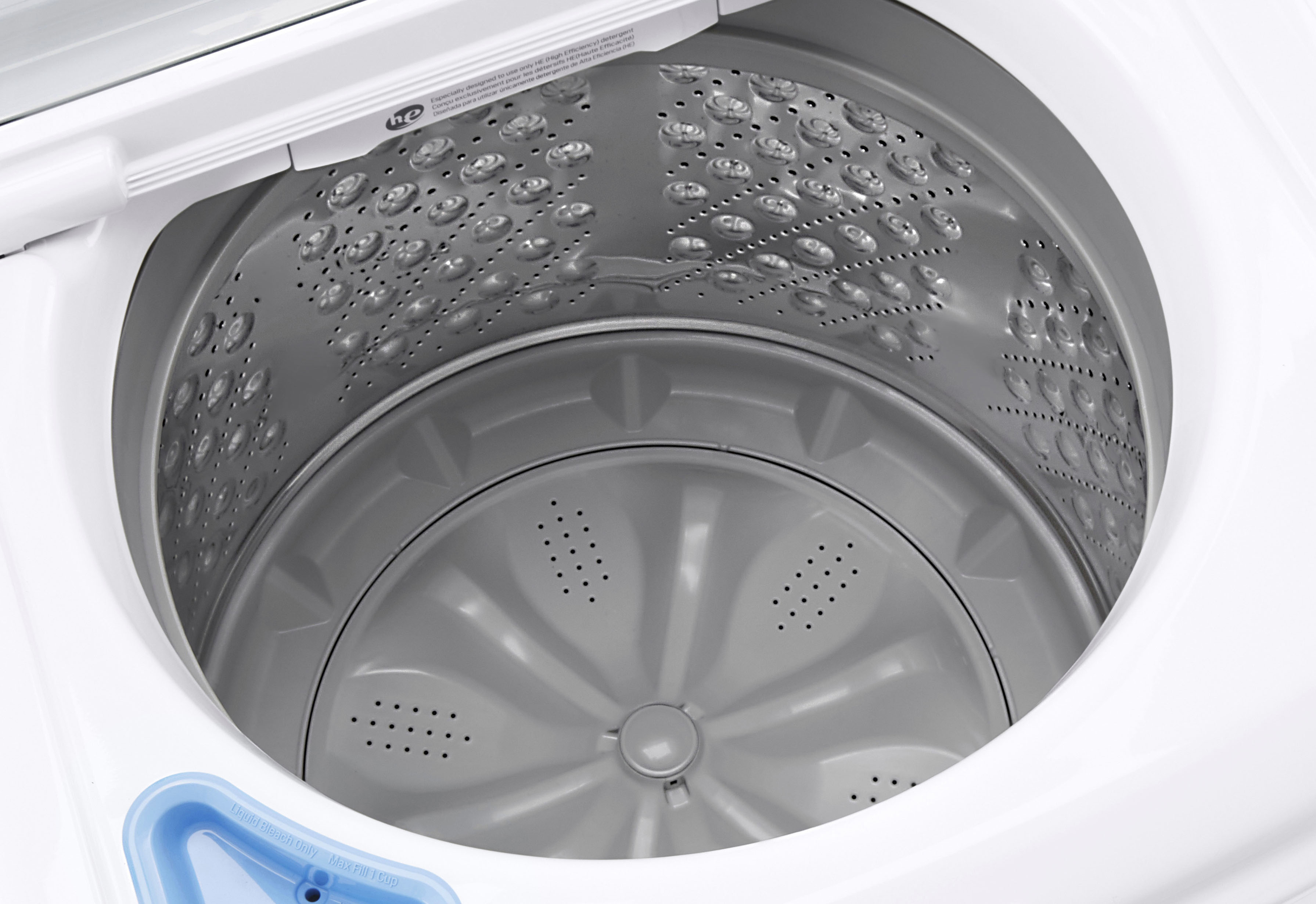 LG 4.3 Cu. Ft. High-Efficiency Top Load Washer with SlamProof Glass Lid ...