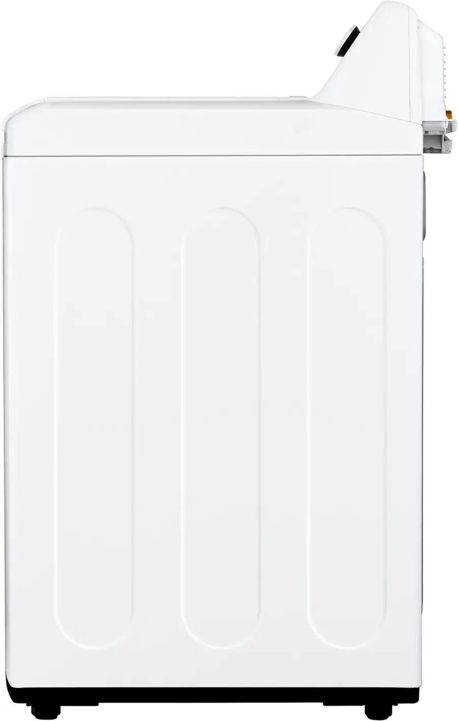 Alt View 16. LG - 4.3 Cu. Ft. High-Efficiency Top Load Washer with SlamProof Glass Lid - White.
