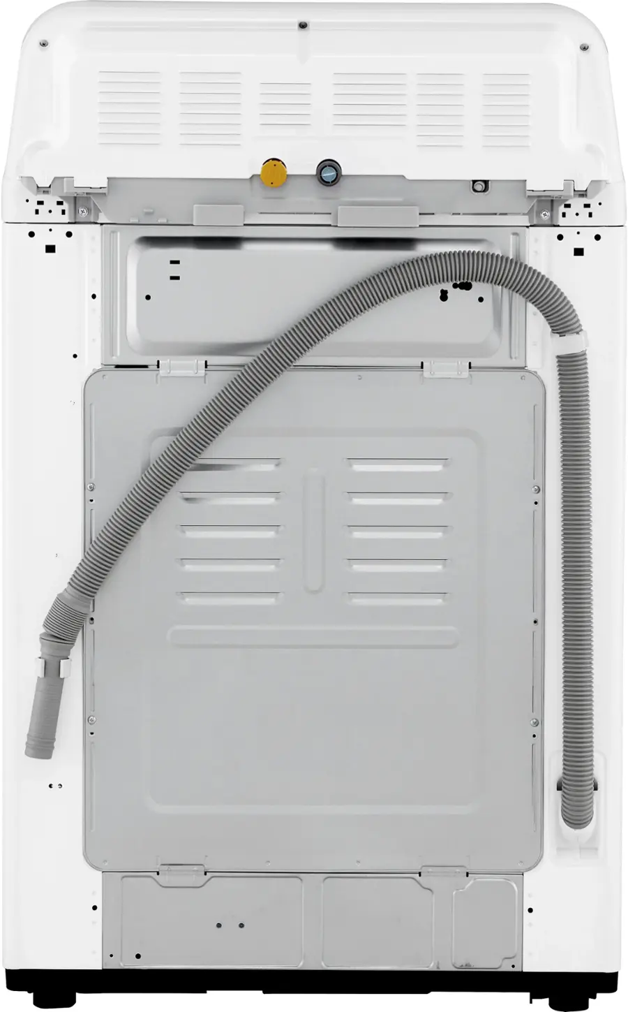 Alt View 17. LG - 4.3 Cu. Ft. High-Efficiency Top Load Washer with SlamProof Glass Lid - White.