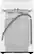 Alt View 17. LG - 4.3 Cu. Ft. High-Efficiency Top Load Washer with SlamProof Glass Lid - White.