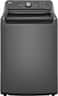 LG - 4.1 Cu. Ft. High-Efficiency Top Load Washer with TurboDrum Technology - Monochrome Grey