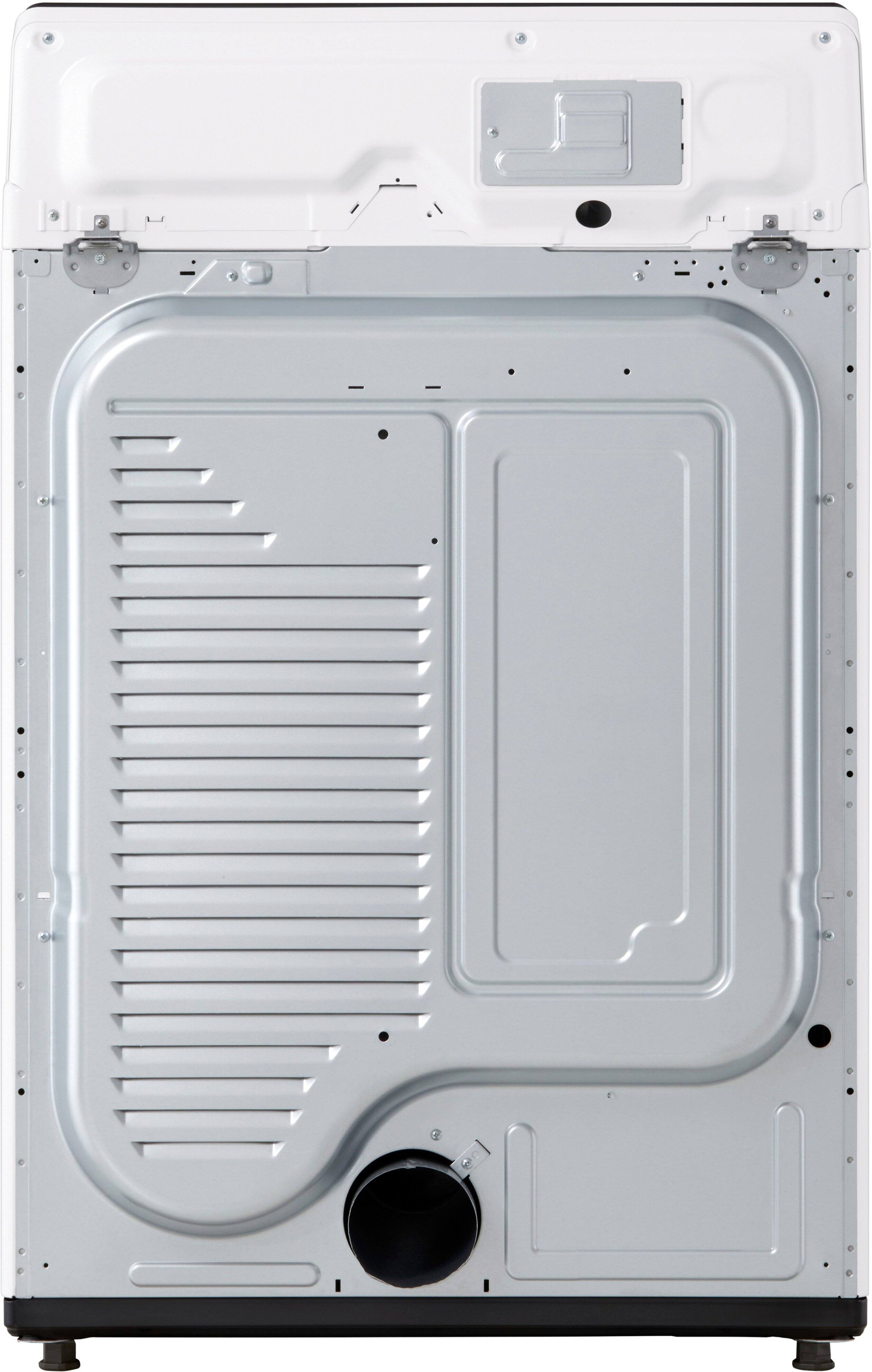 Alt View 22. LG - 7.3 Cu. Ft. Smart Electric Dryer with EasyLoad Door - Alpine White.