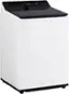 Left. LG - 5.3 Cu. Ft. High Efficiency Smart Top Load Washer with TurboWash3D Technology - Alpine White.