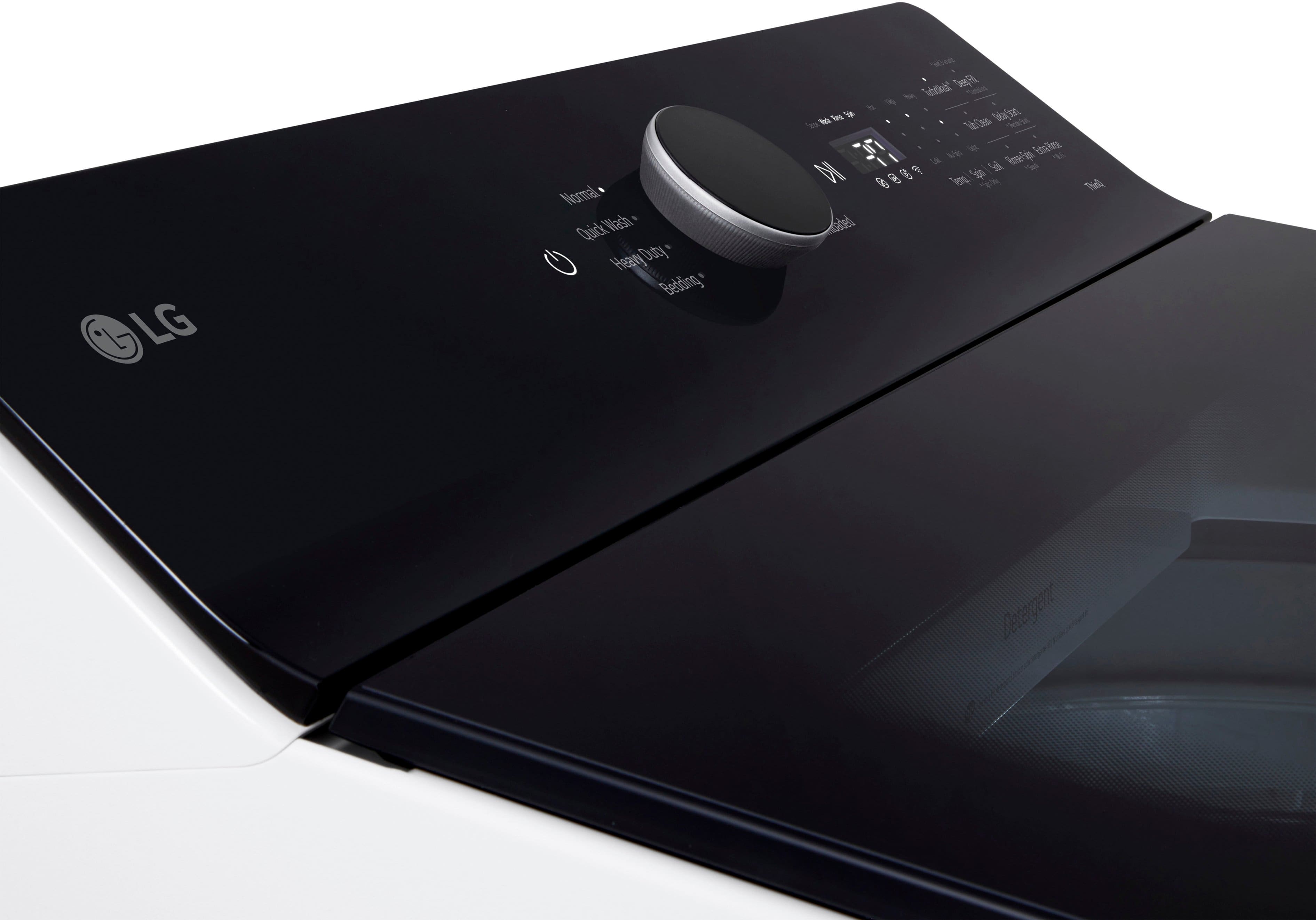 Alt View 19. LG - 5.3 Cu. Ft. High Efficiency Smart Top Load Washer with TurboWash3D Technology - Alpine White.