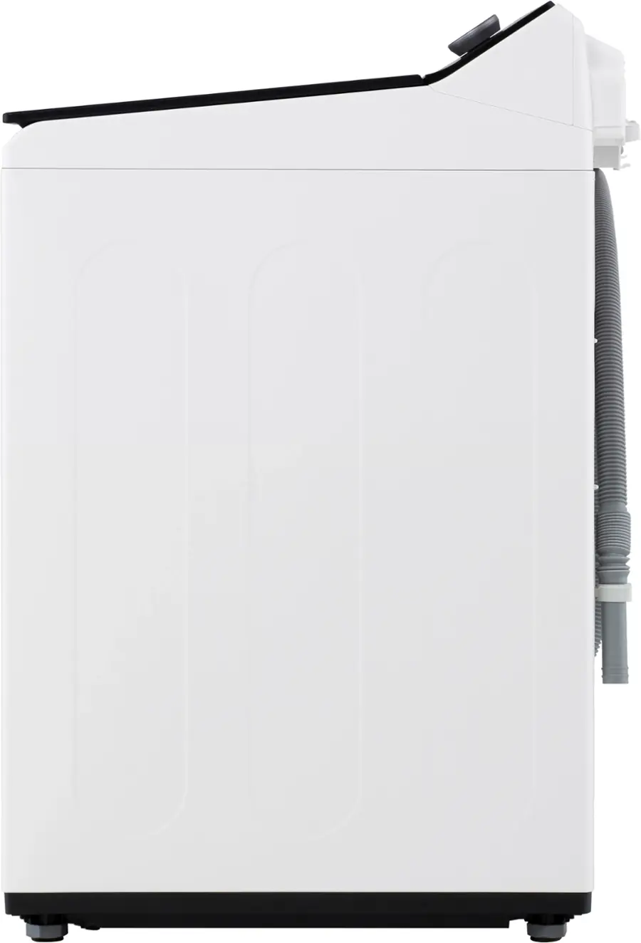 Alt View 24. LG - 5.3 Cu. Ft. High Efficiency Smart Top Load Washer with TurboWash3D Technology - Alpine White.