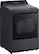 Angle. LG - 7.3 Cu. Ft. Smart Gas Dryer with Steam and EasyLoad Door - Matte Black.